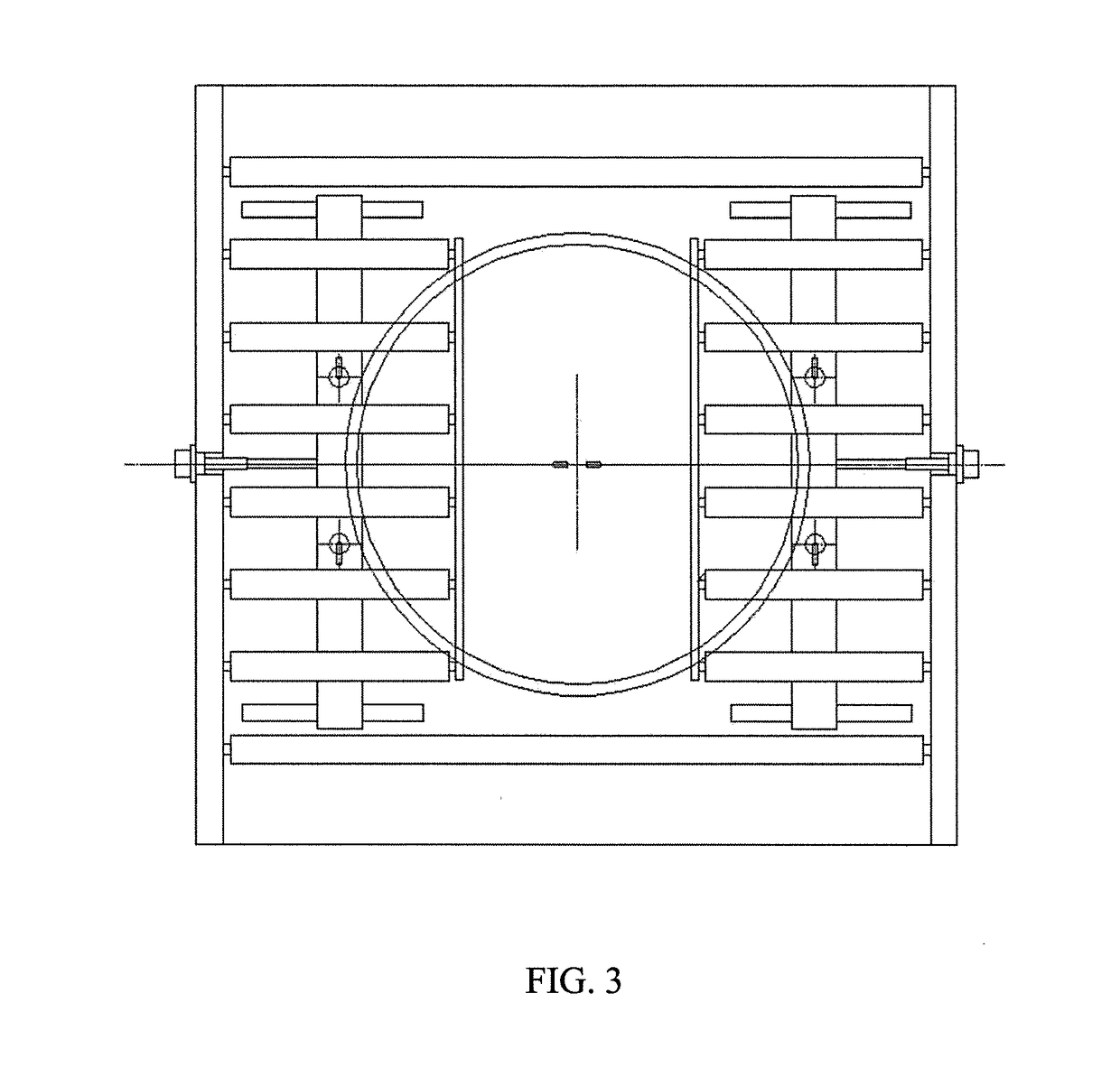 High-precision wheel cap section burr removing device