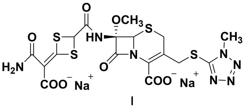 Preparation method of cefotetan disodium bulk drug