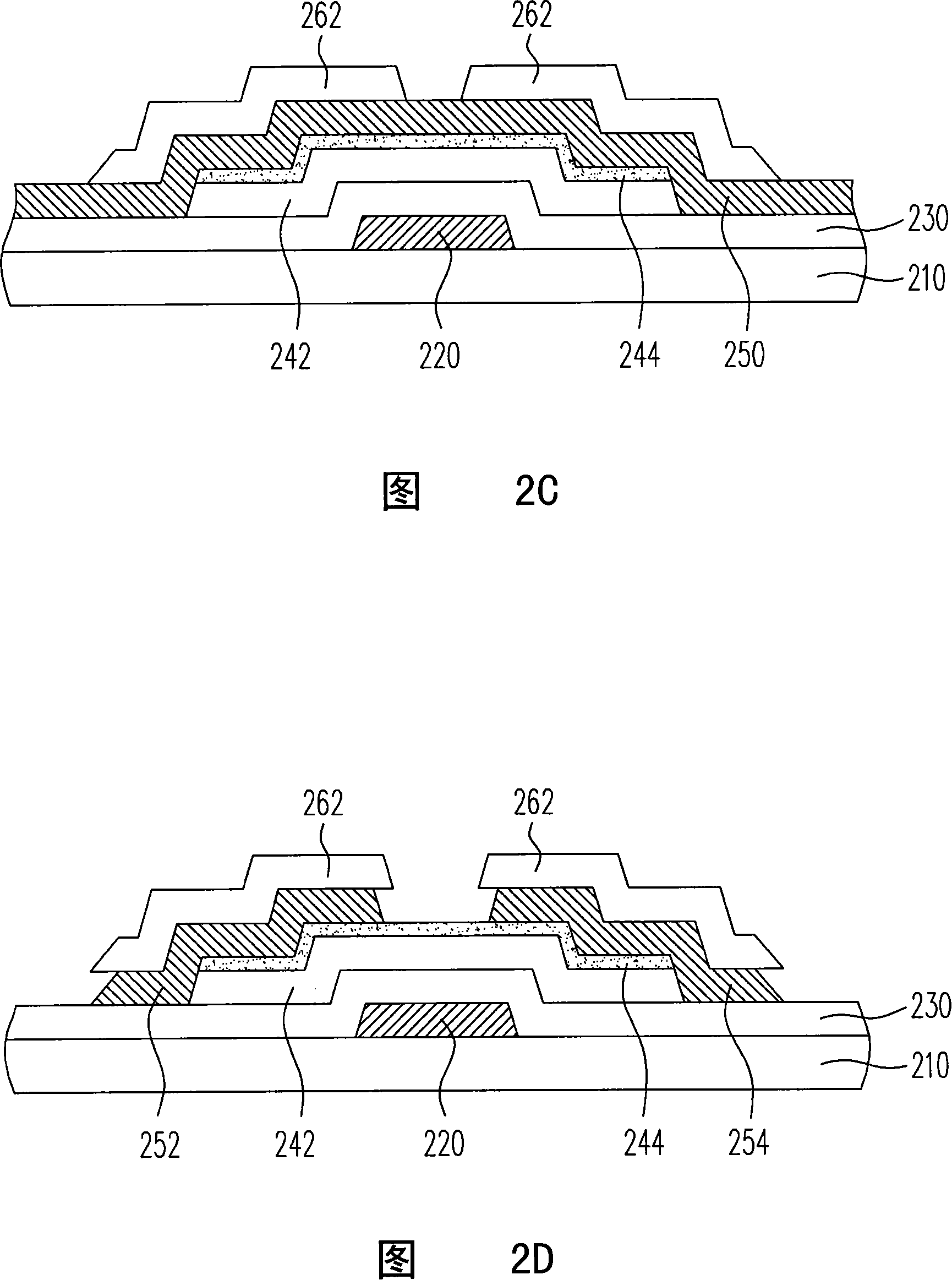 Pixel construction and manufacturing method thereof