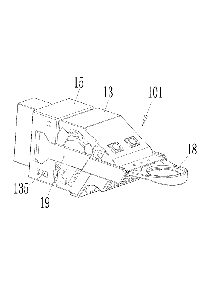 Anti-decoding plug and electric connector component using same