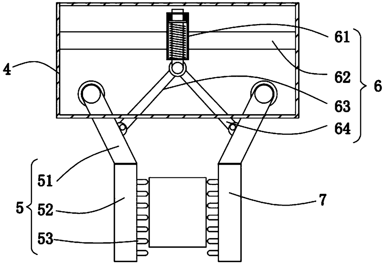 Mechanically-controlled-type automatic discharging manipulator