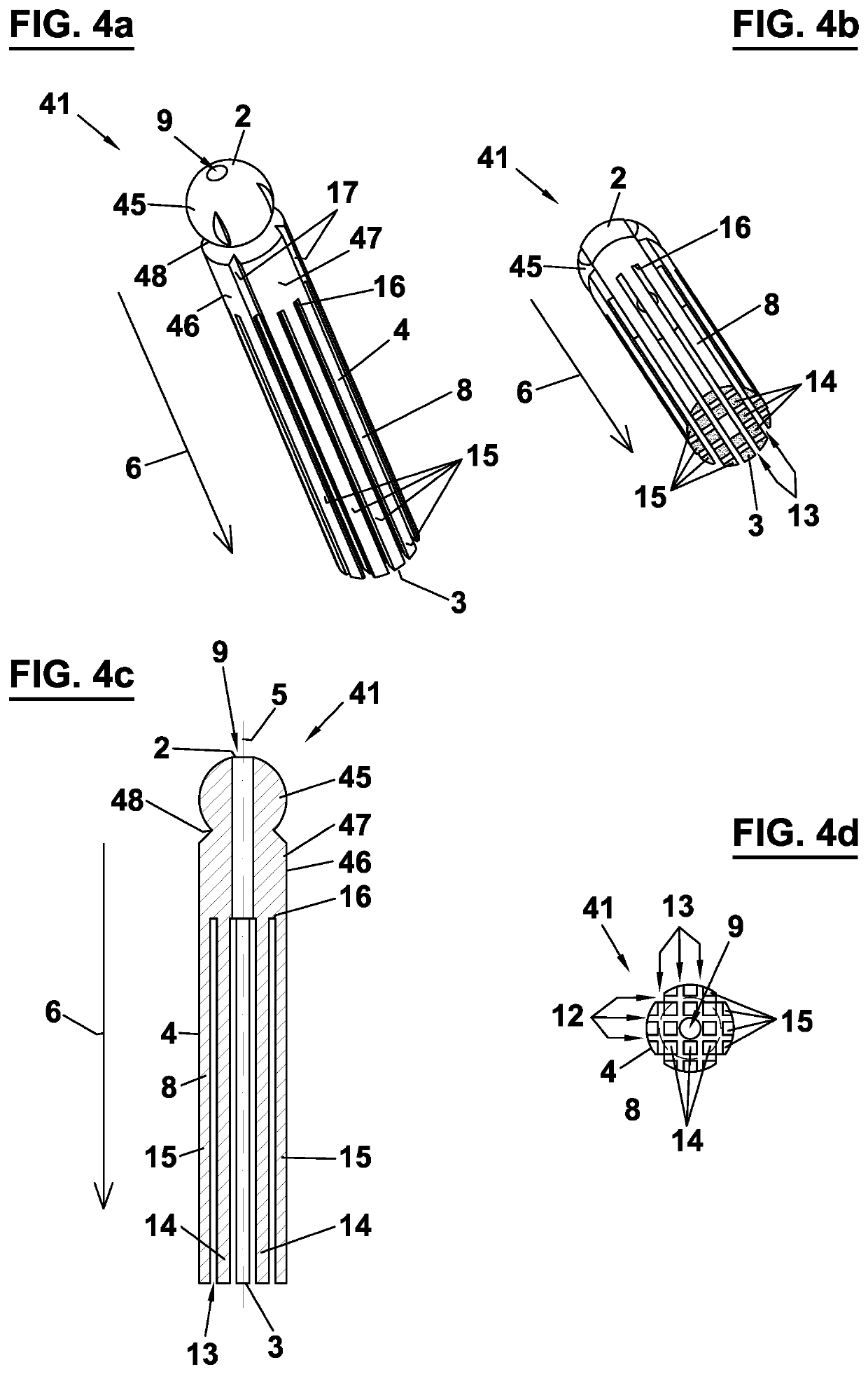 Dental post, method for its fabrication, and set of dental posts