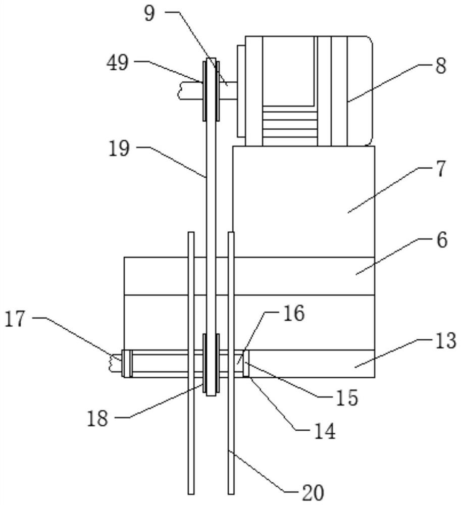 Ground grooving equipment for road engineering and construction method thereof