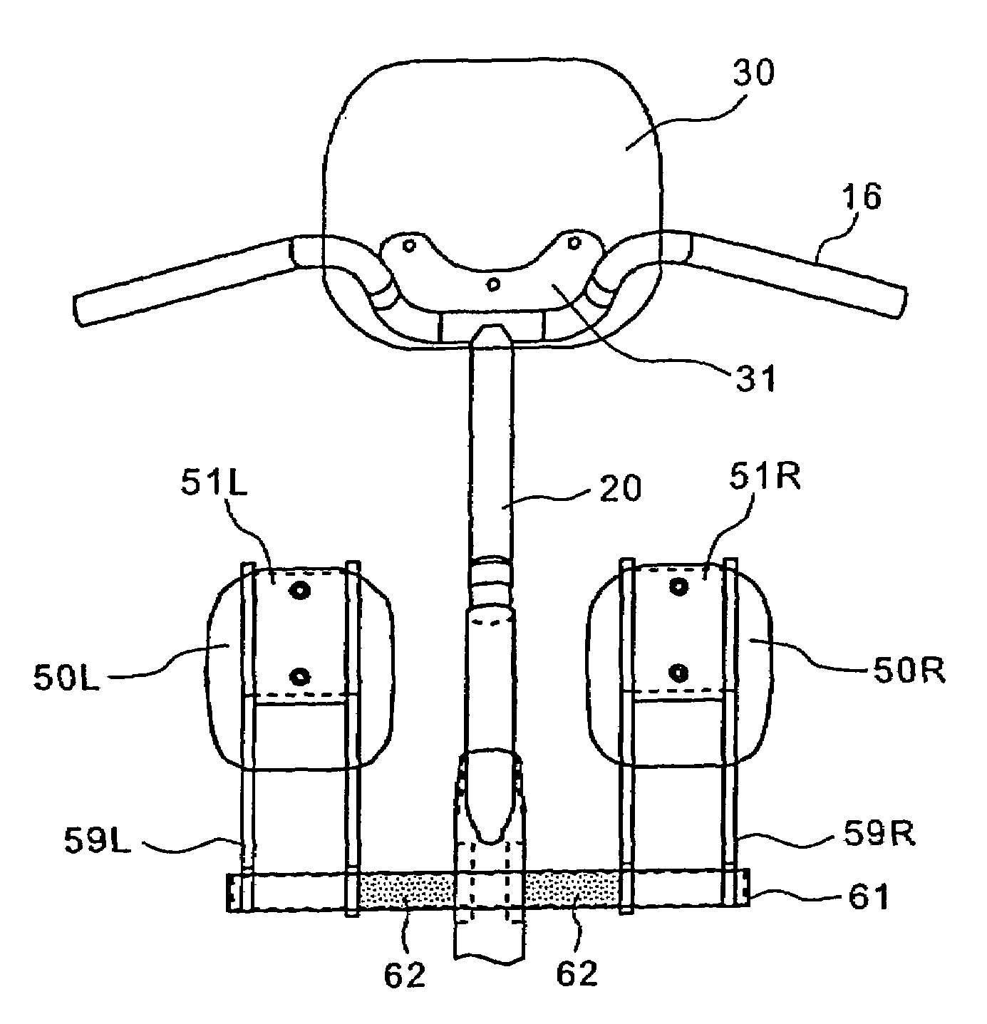 Rider restriction device of two-wheeled vehicle