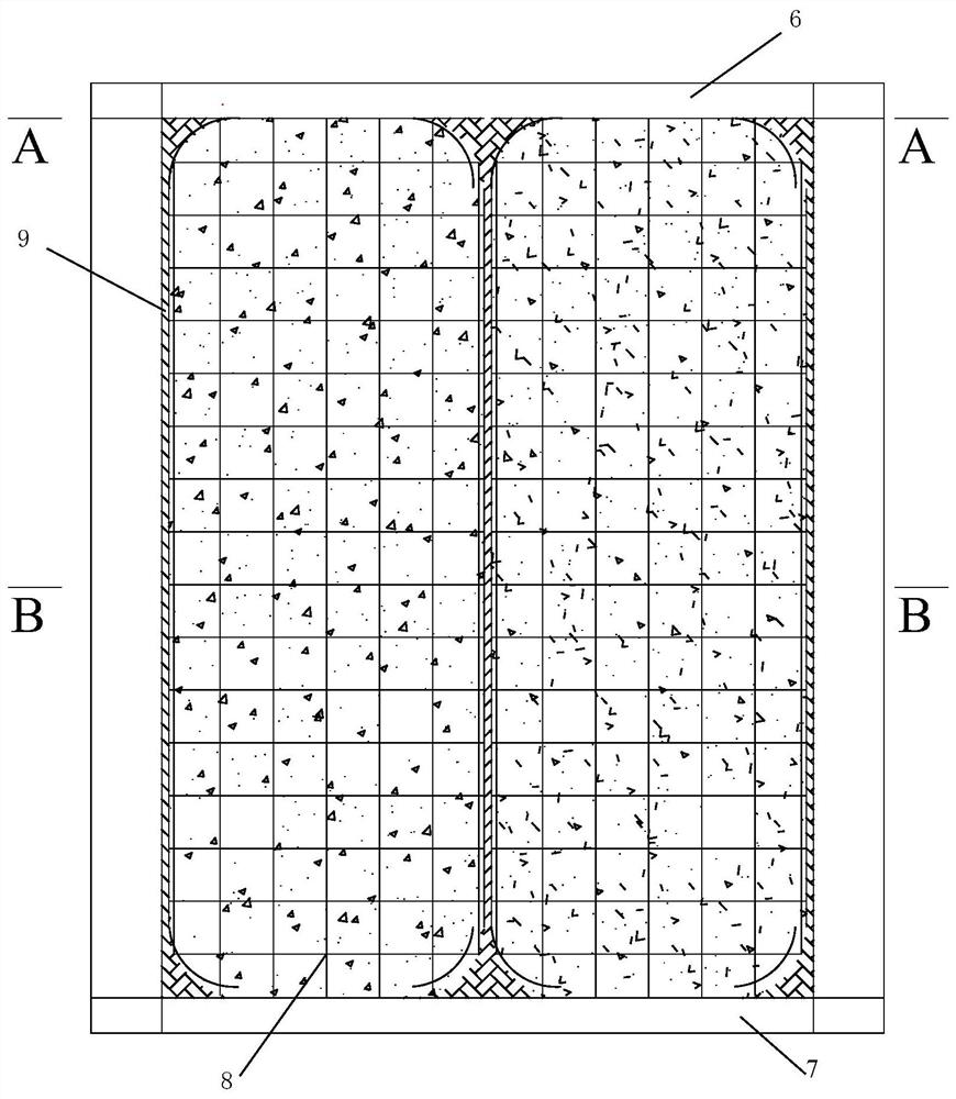 Double-steel plate composite shear wall with external compression and tension-free concrete embedded with damping interlayer