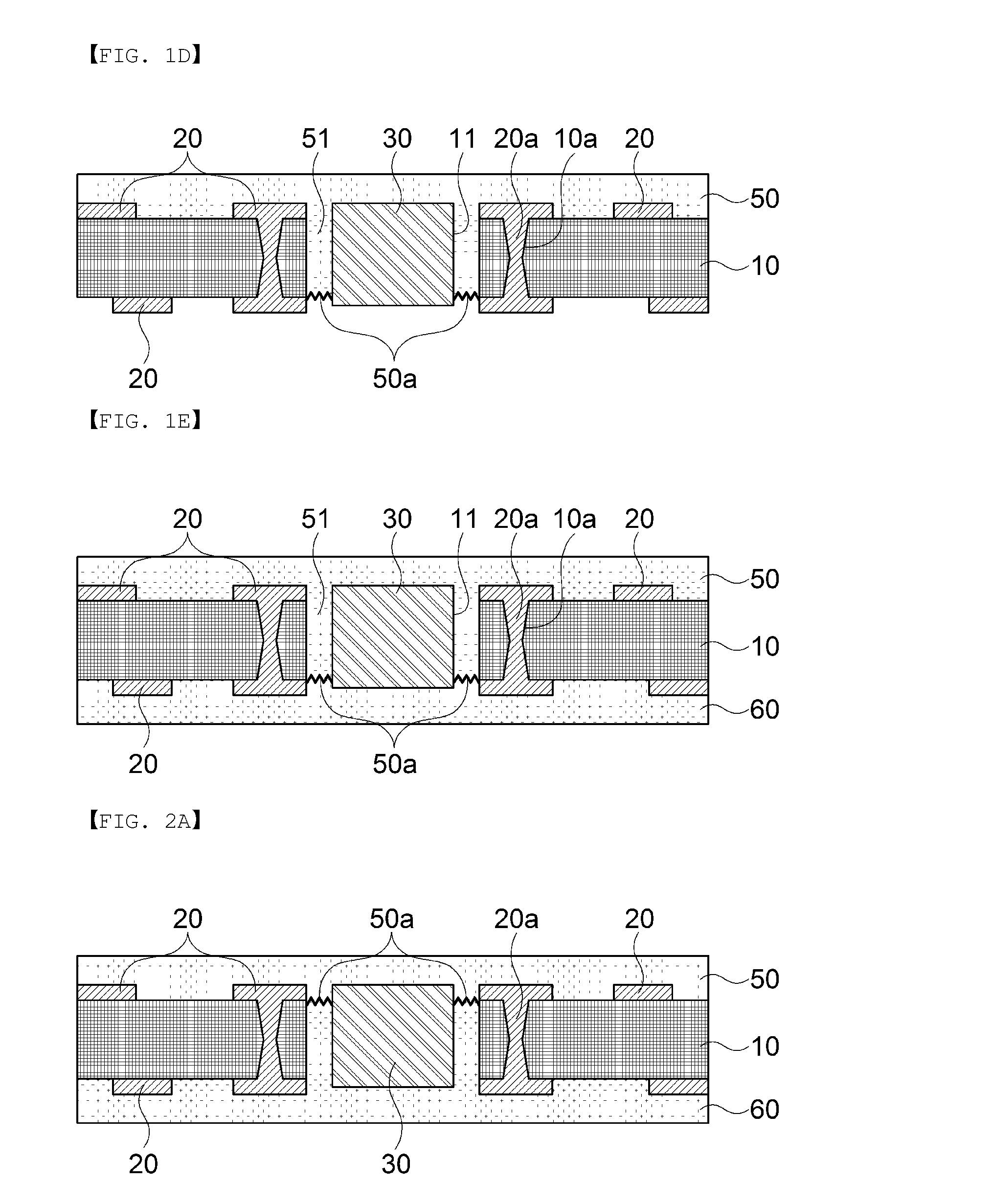 Method for manufacturing electronic component embedding substrate and electronic component embedding substrate