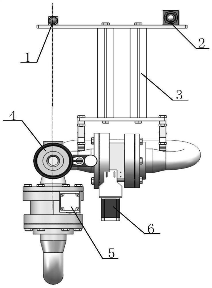 Intelligent fire monitor system based on machine vision and working method