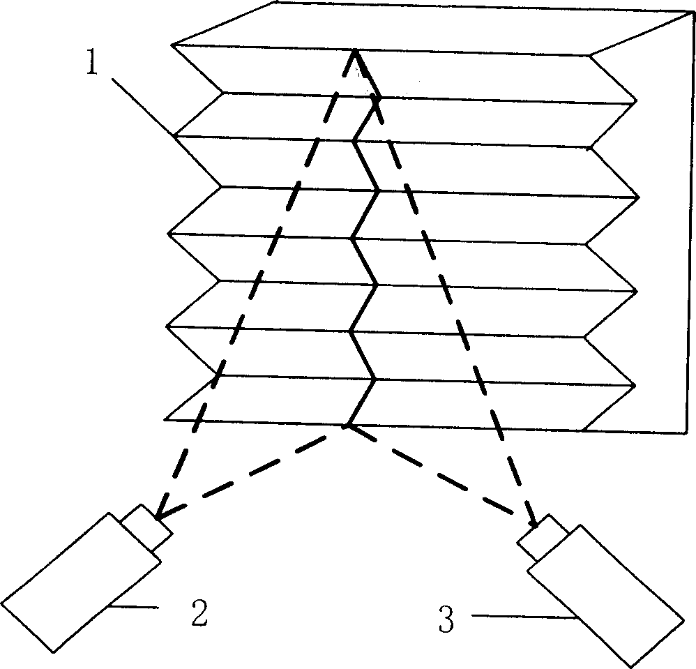 Method for calibrating structure optical vision sensor