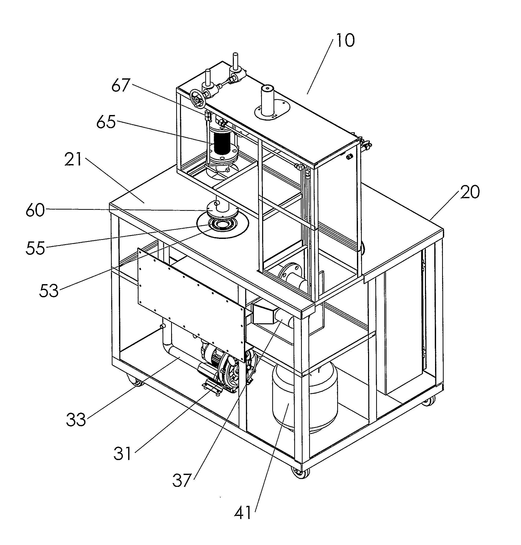 Monolith catalyst test system and method for its use