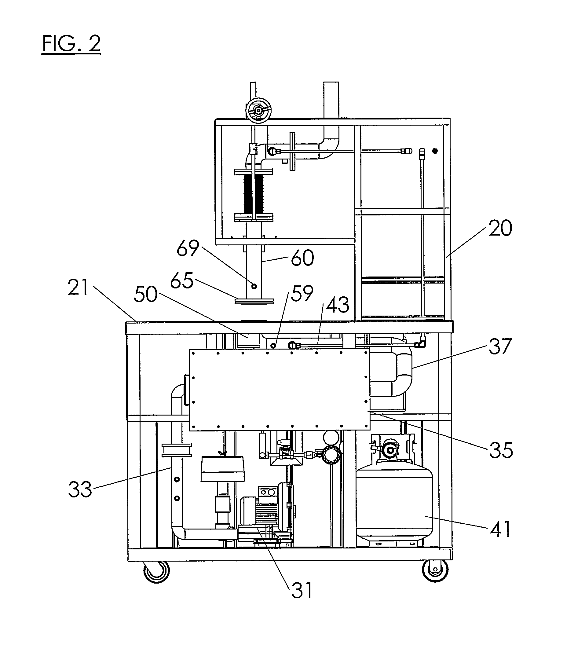 Monolith catalyst test system and method for its use