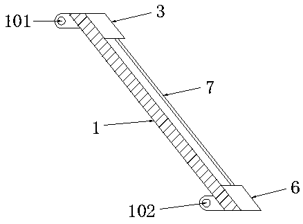 A chute with anti-jump function