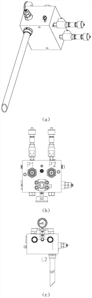 Large anchor and mooring machine pump station lightweight composite general valve group