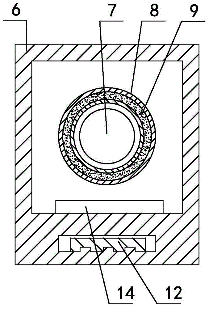 Convenient mechanical jacket overturning and discharging parching cylinder