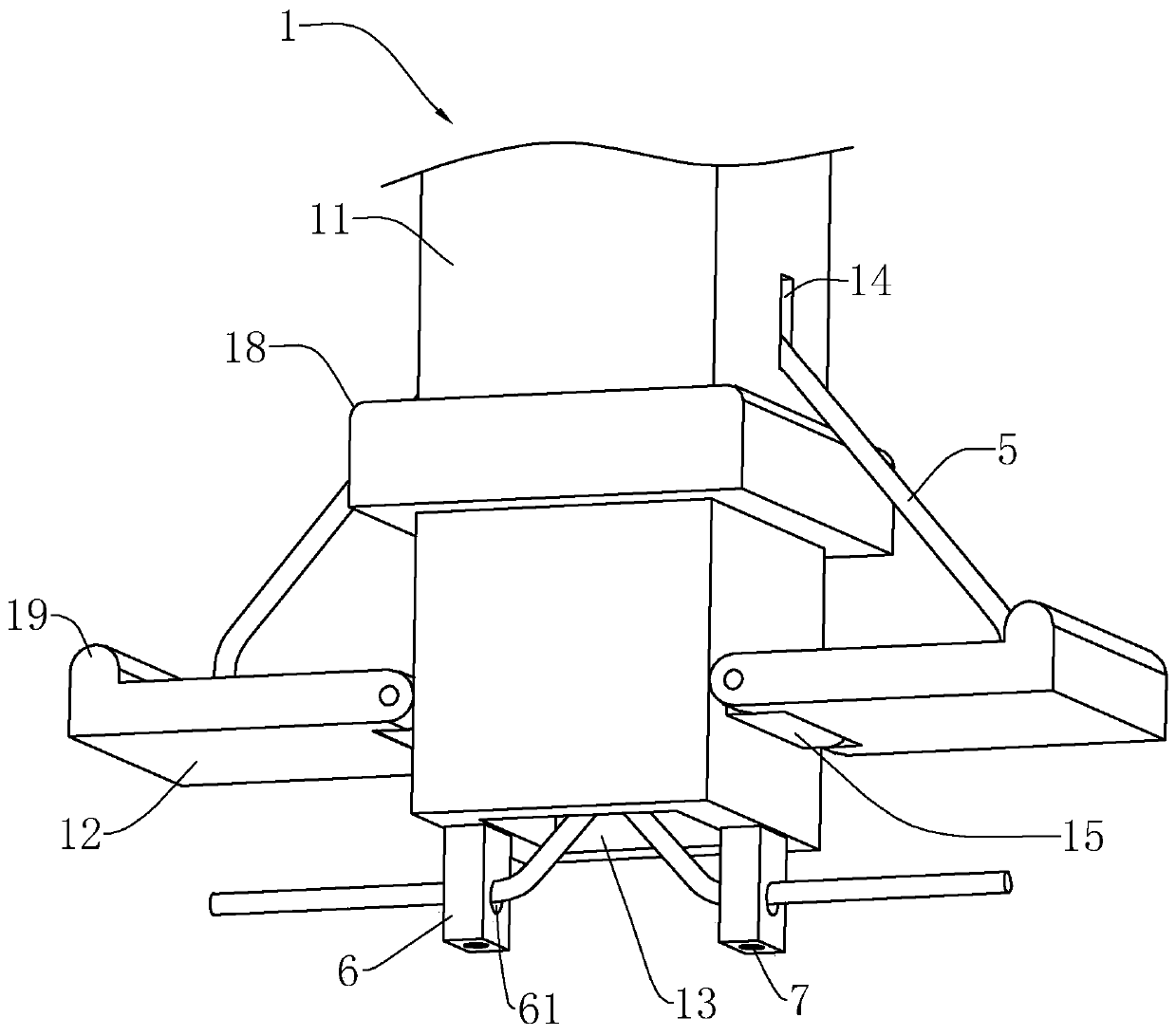 Assembly type suspended ceiling mounting component and mounting method