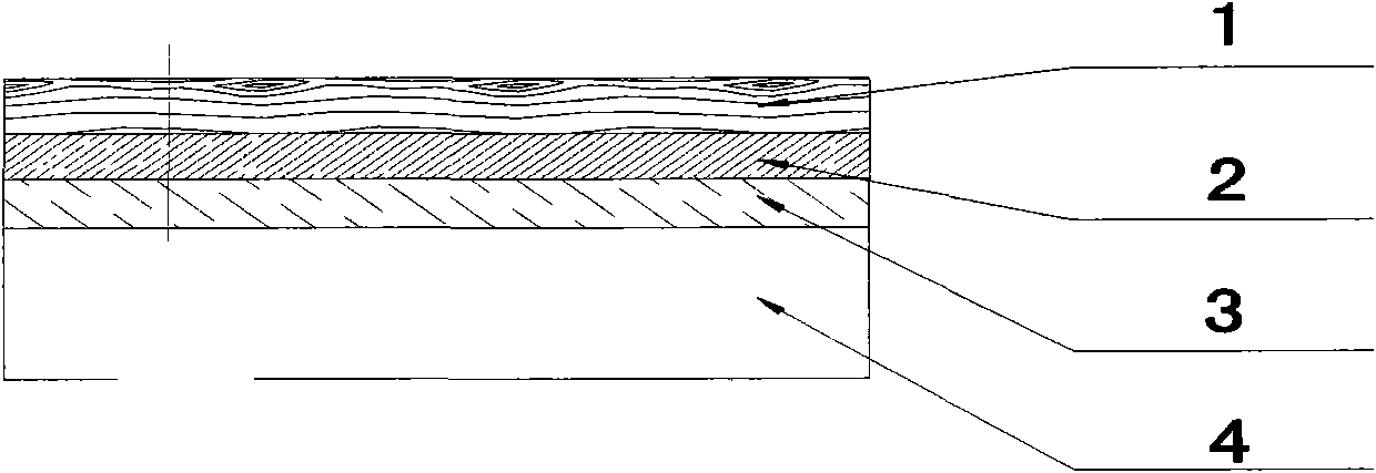 Vacuum aluminum plating ground paperboard and production method thereof