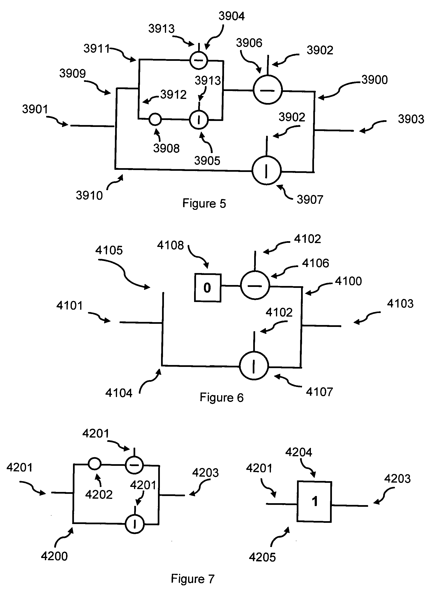 Single and composite binary and multi-valued logic functions from gates and inverters