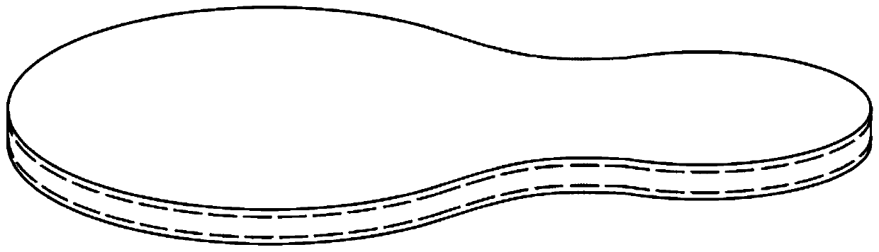 Environmental protection insole preparation process based on water hyacinth raw material