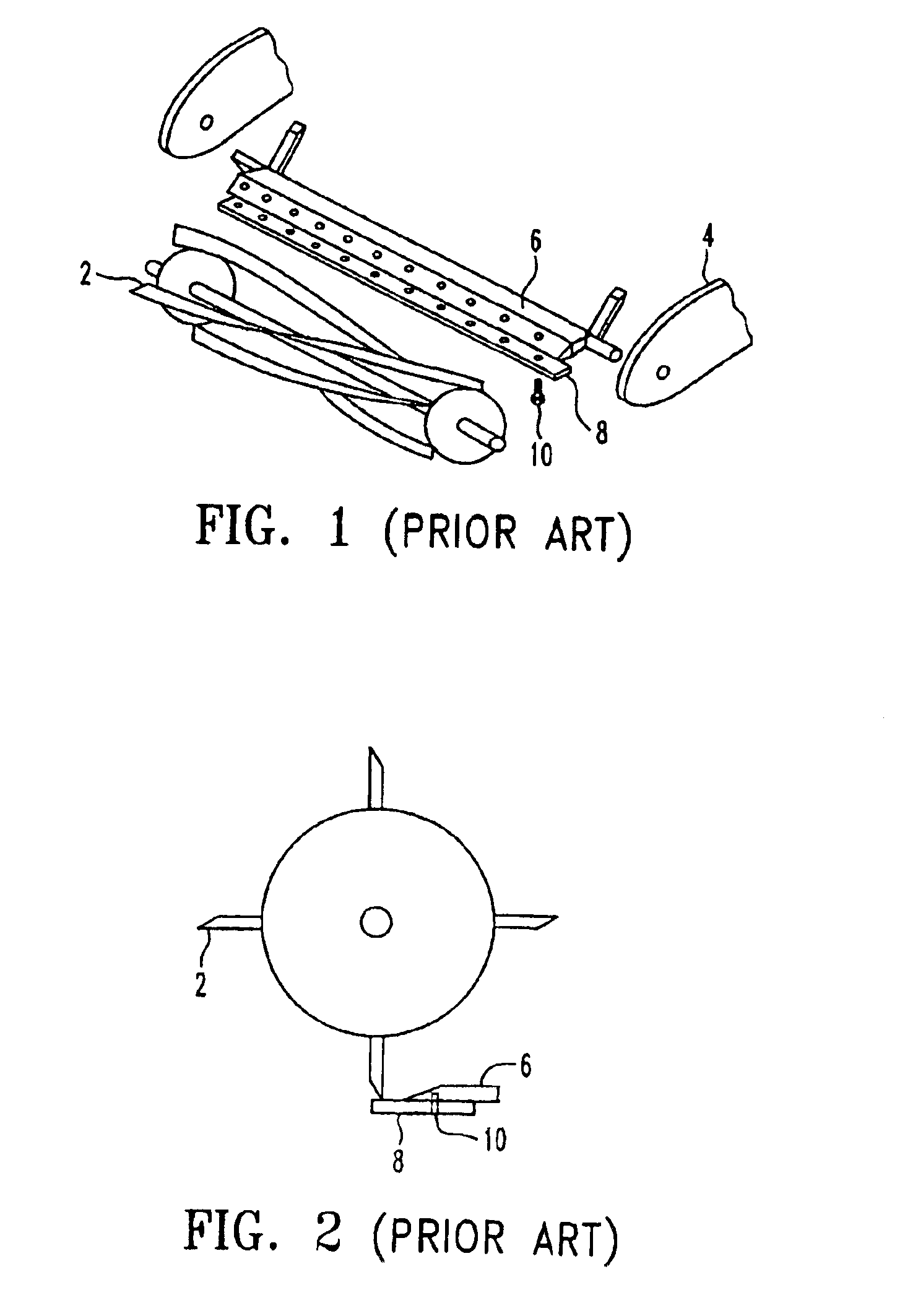 Magnetic attachment of a bed knife in a reel mower assembly
