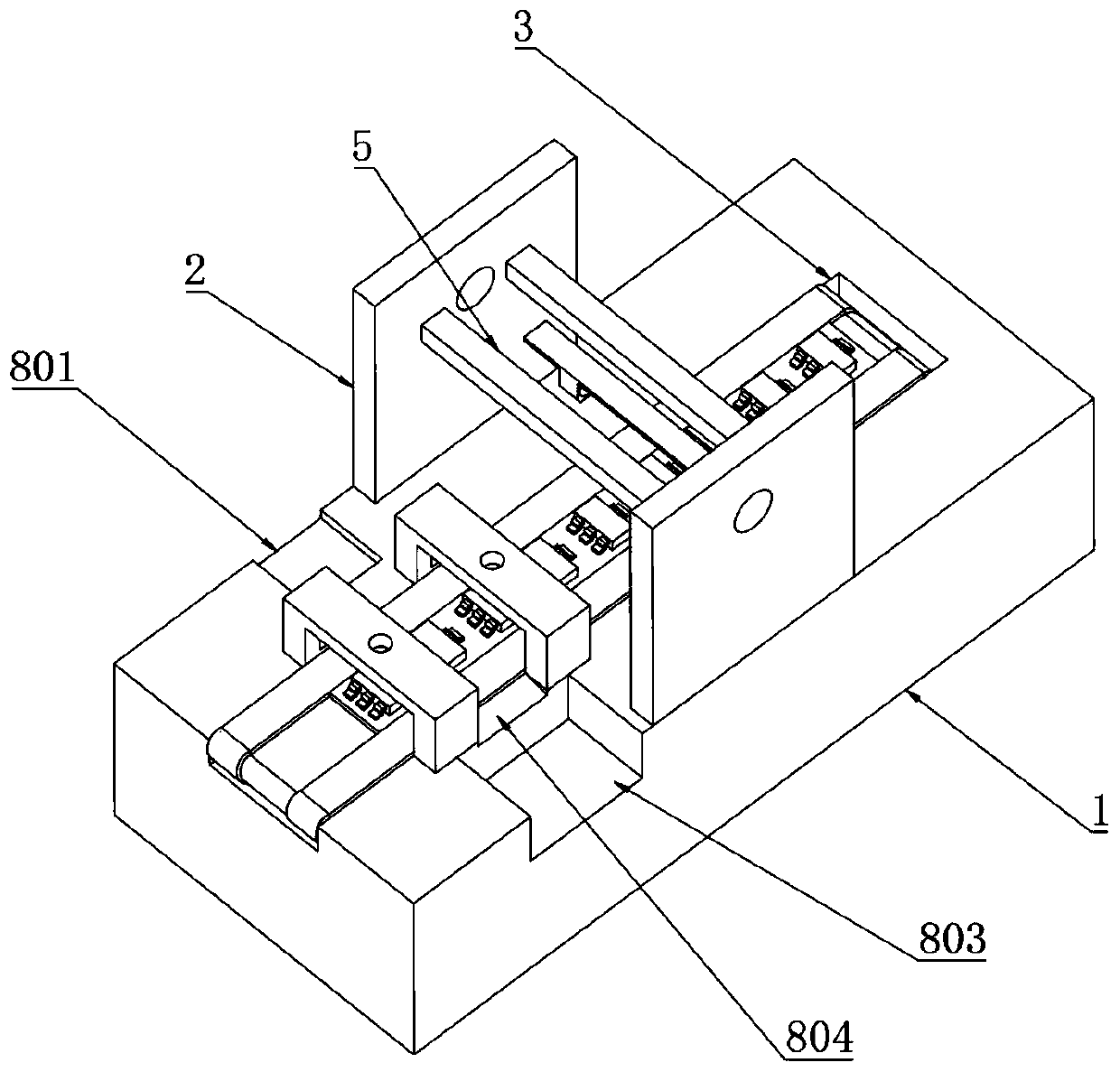 Portable chip removing device capable of screening