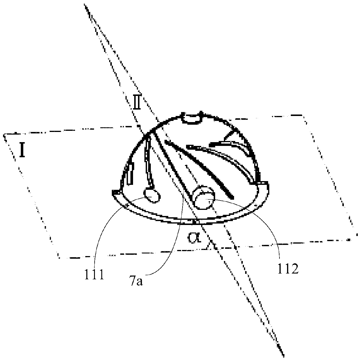 Device for recovering nitrogen from aluminum ash