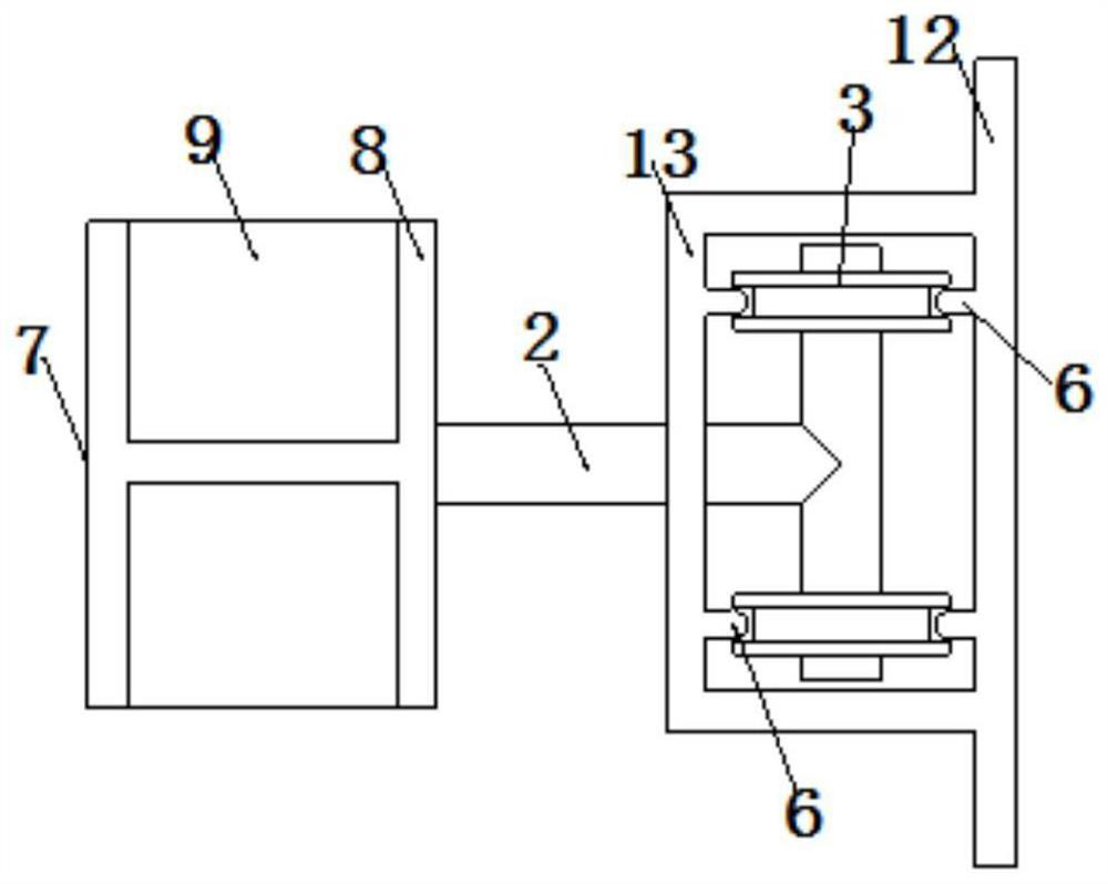 An auxiliary device for maintaining horizontal movement and its processing method