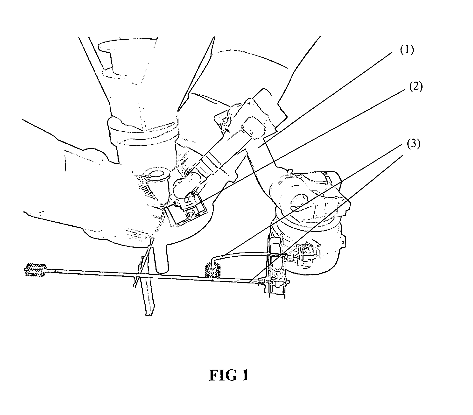 Robot system and method for copper concentrate injector cleaning in the flash furnace