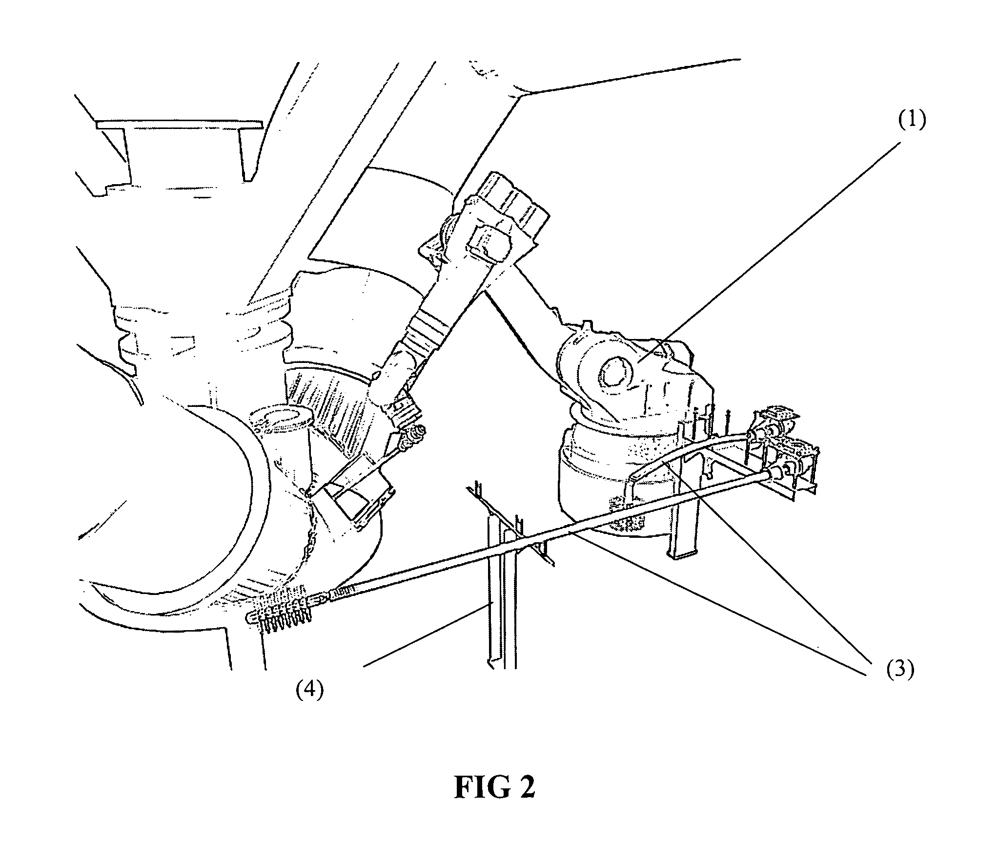Robot system and method for copper concentrate injector cleaning in the flash furnace