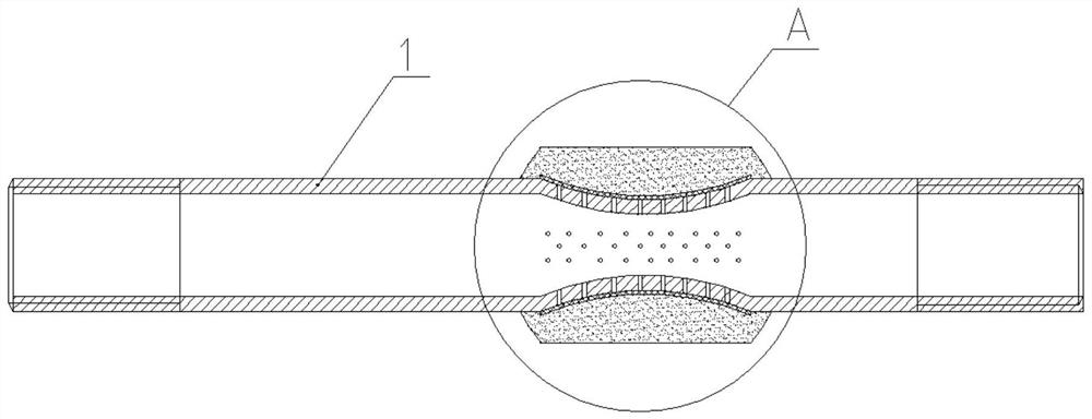 Multi-section bubble assembly type anchor rod with stable pulling resistance and anchoring construction method of multi-section bubble assembly type anchor rod