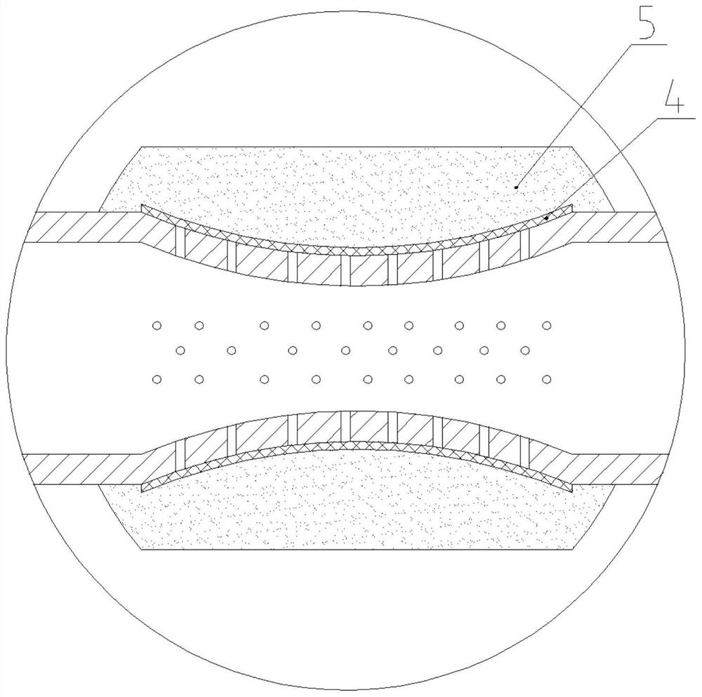 Multi-section bubble assembly type anchor rod with stable pulling resistance and anchoring construction method of multi-section bubble assembly type anchor rod