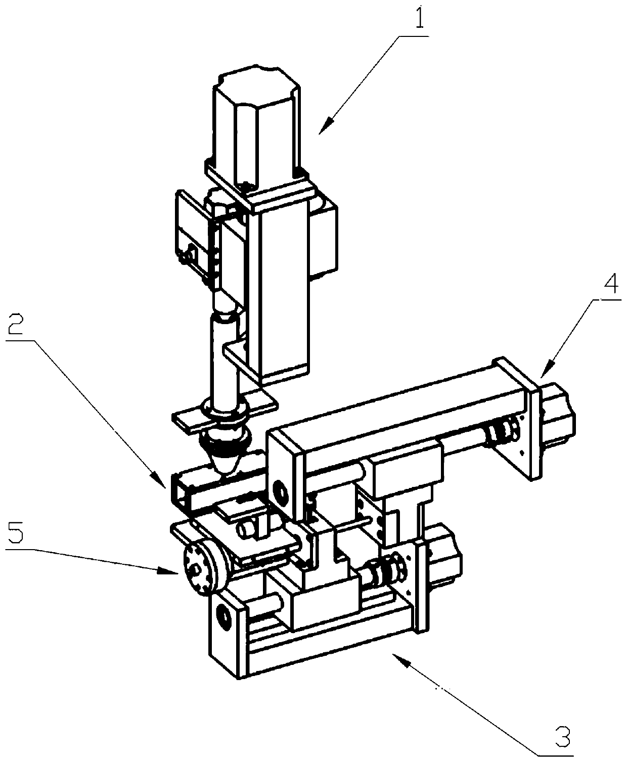 Ultrasonic plasticizing micro-injection molding machine main body and molding method