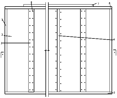 Modular thermal insulation and sound insulation load-bearing wooden wall panel and construction method of L-shaped wall