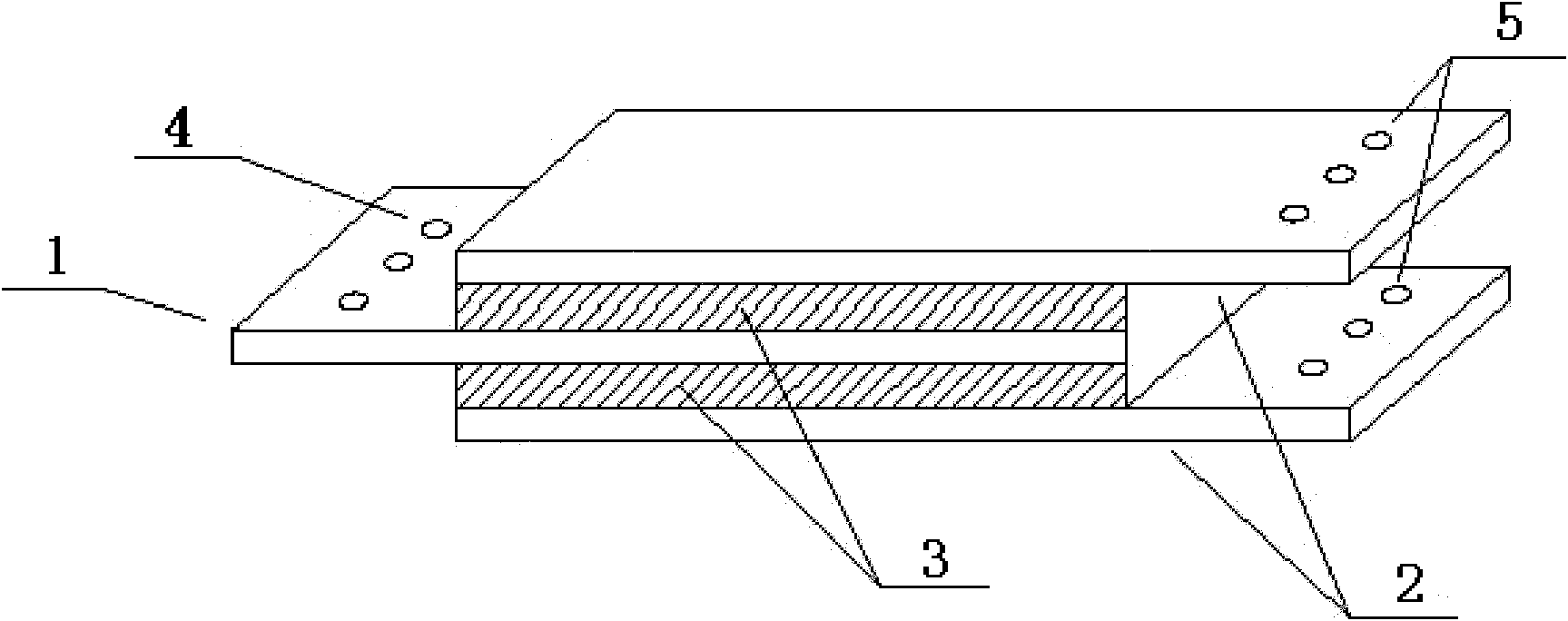 High-damping rubber fluid viscoelastic damper and manufacturing method thereof