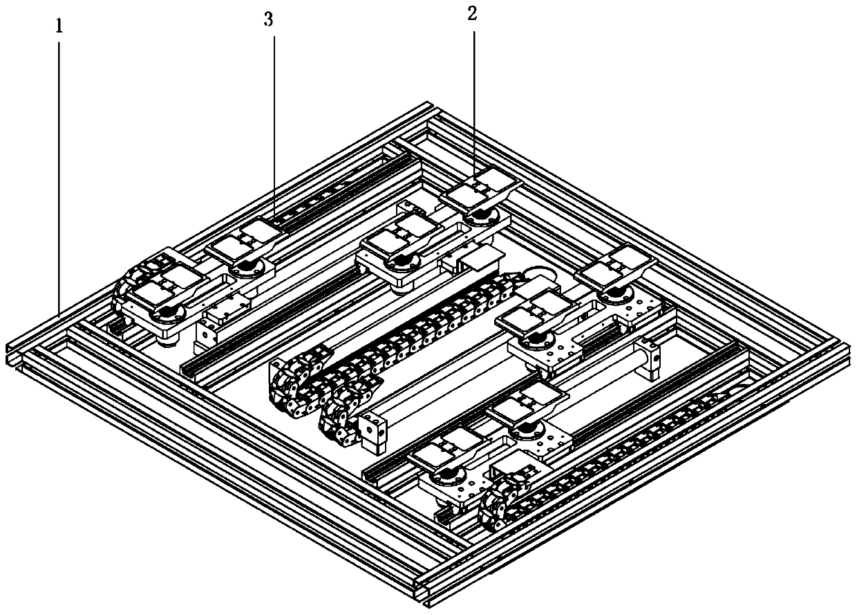 Vacuum chuck type travelling device for vertical crawling robot