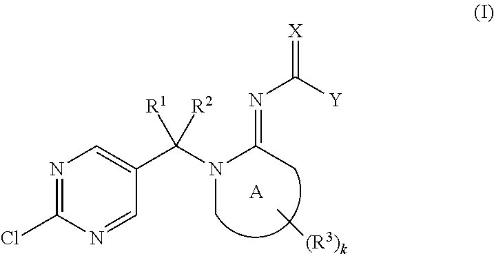 Imino compounds with a 2-chloropyrimidin-5-yl substituent as pest-control agents