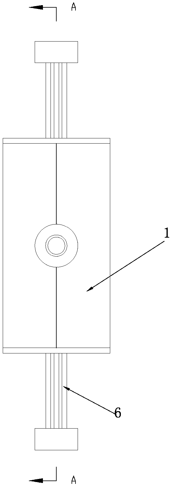 Metal seamless pipe extrusion forming device and forming method