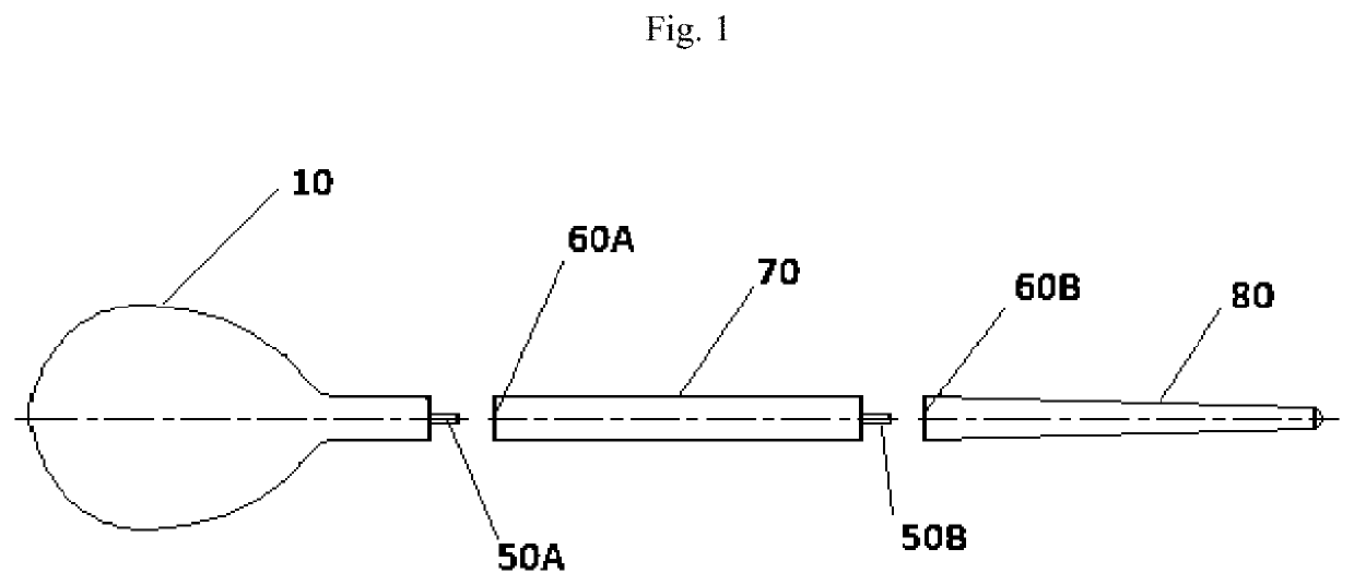 Reusable eating utensil system configured for rapid assembly, disassembly, and transport in pocket sized cases