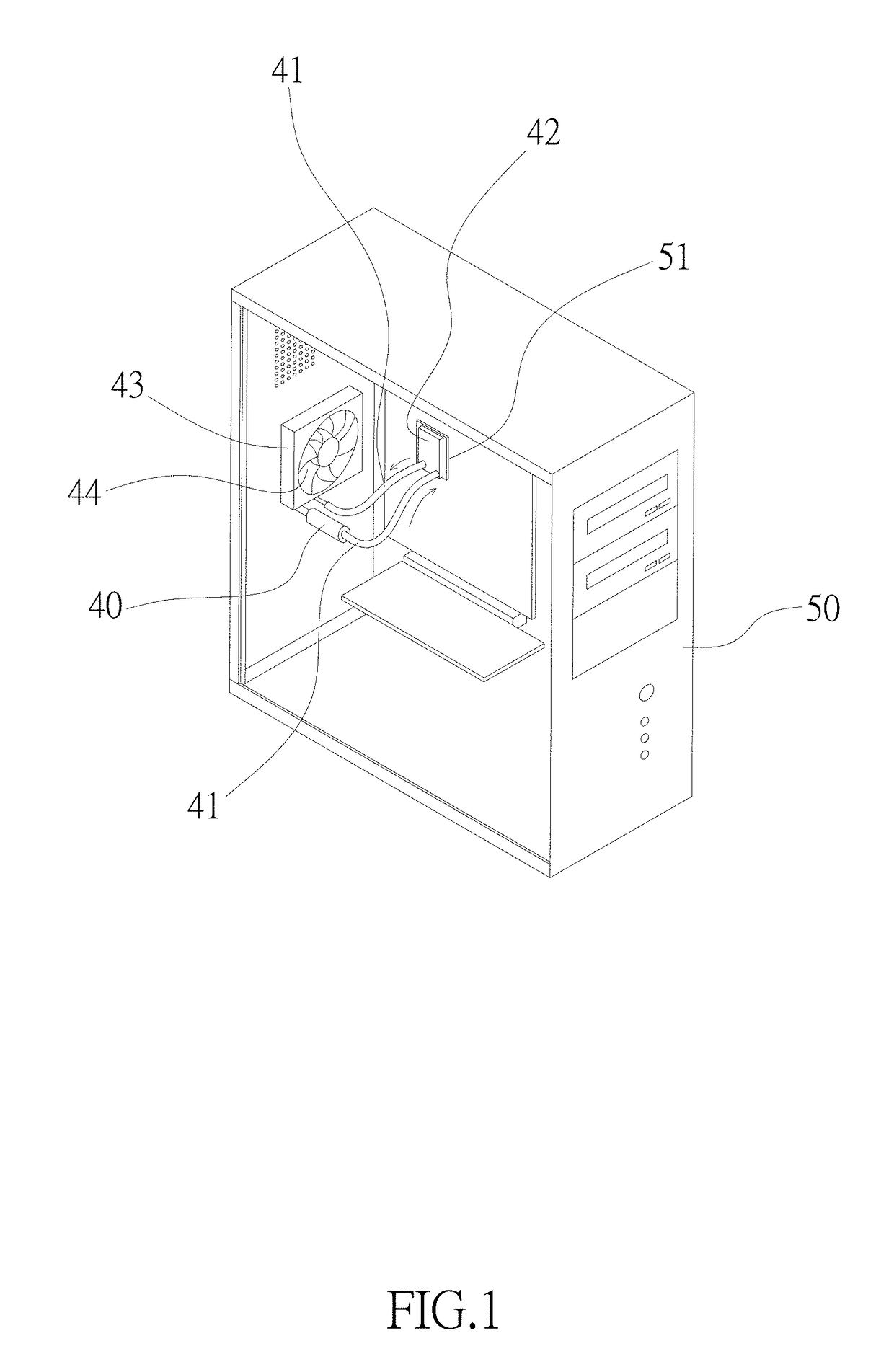 Heat exchange device and equipment system having heat exchange ability