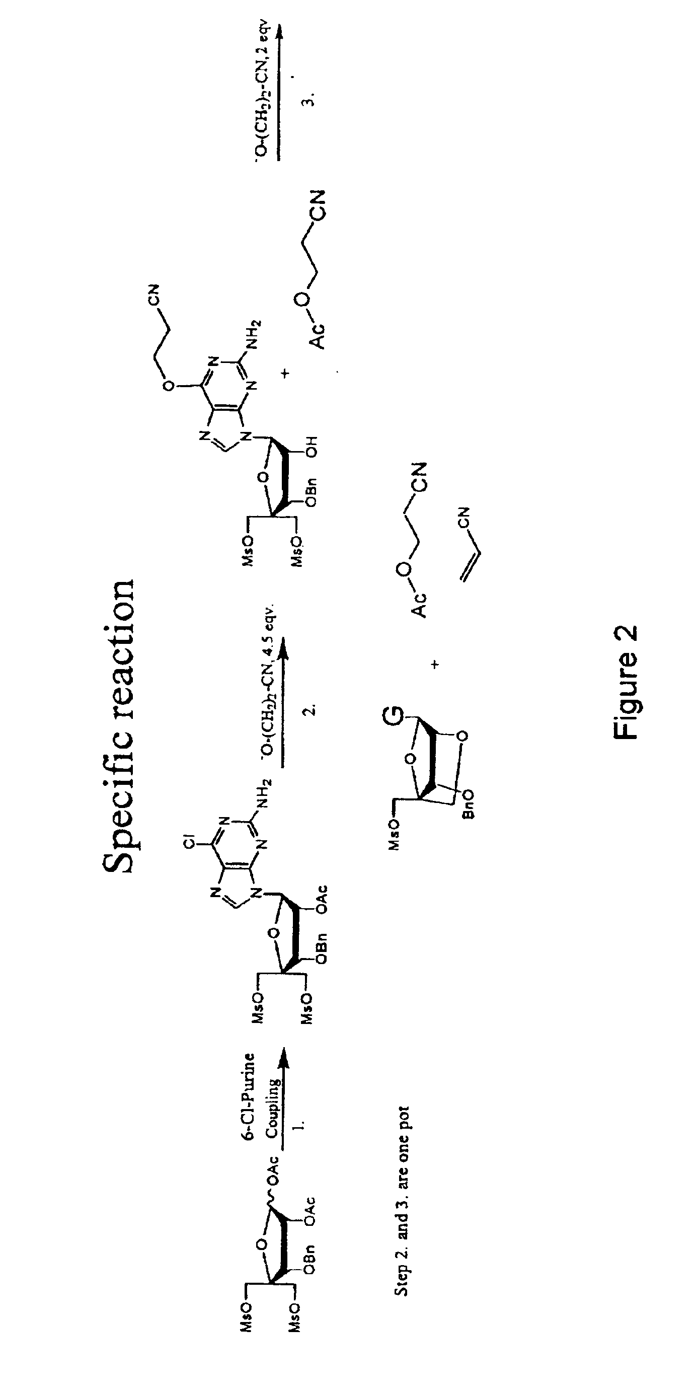 Synthesis of purine locked nucleic acid analogues