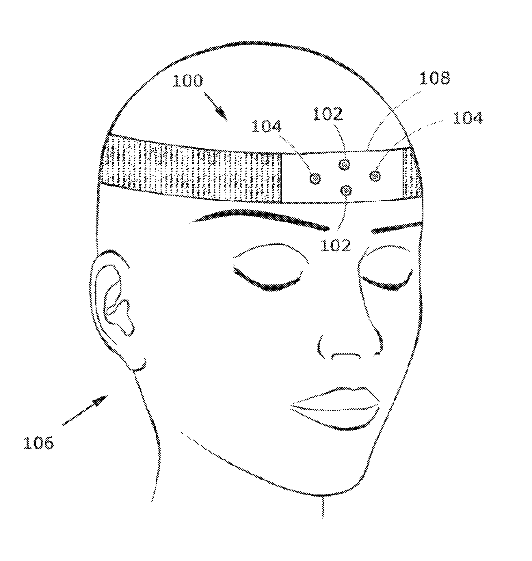 Dual-purpose sleep-wearable headgear for monitoring and stimulating the brain of a sleeping person