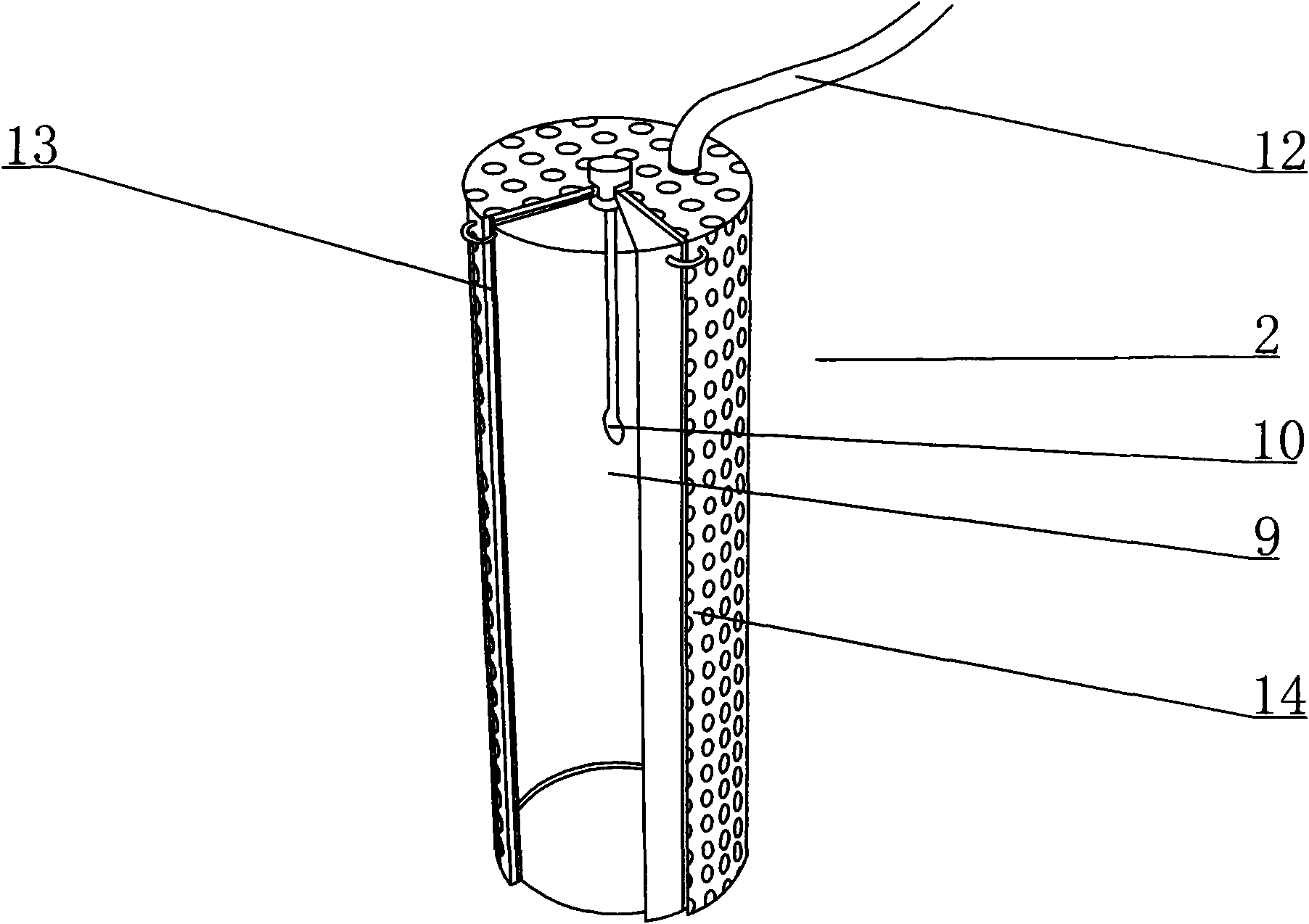 Device and realization method capable of efficiently recycling aquiculture