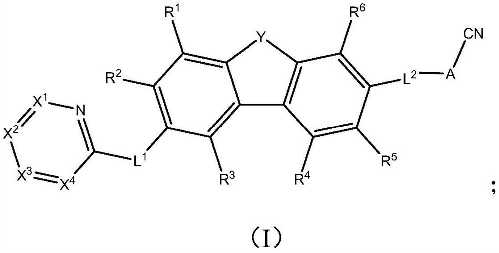 Aza-aromatic compound used as electron transport material and application thereof
