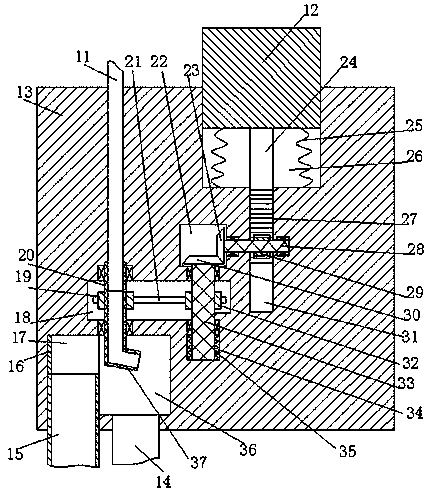 Novel organic fertilizer collecting device