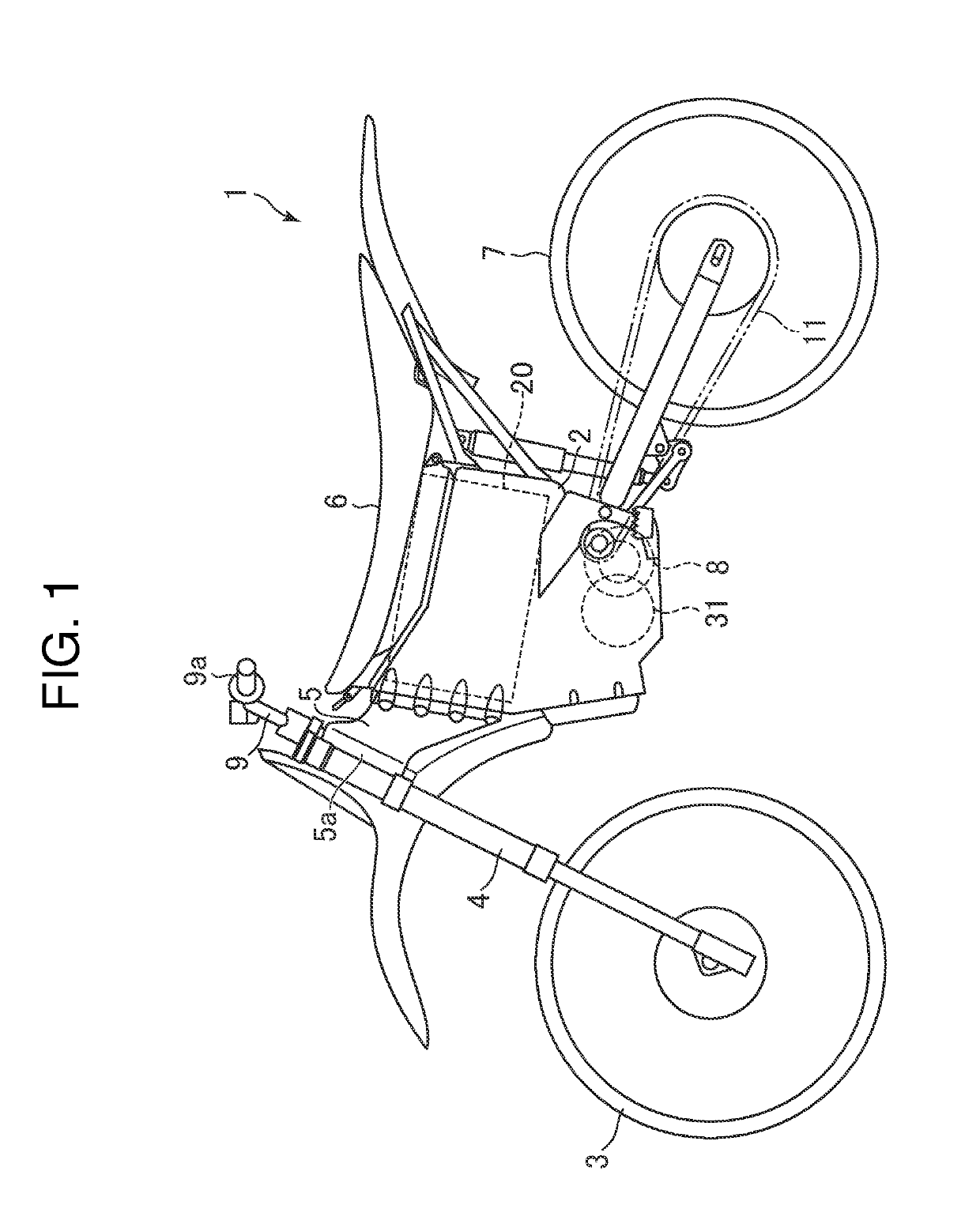 Straddled electric vehicle, and charging system for straddled electric vehicle
