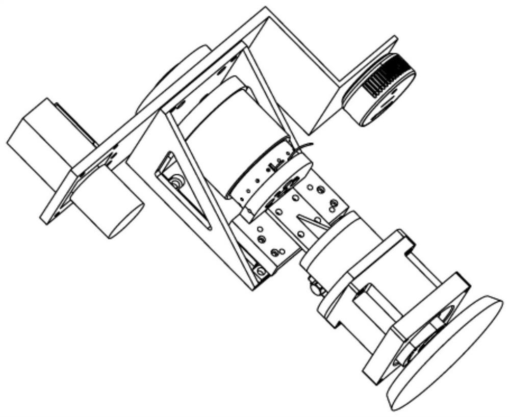 Robot force control grinding and polishing device for complex curved surface and control method