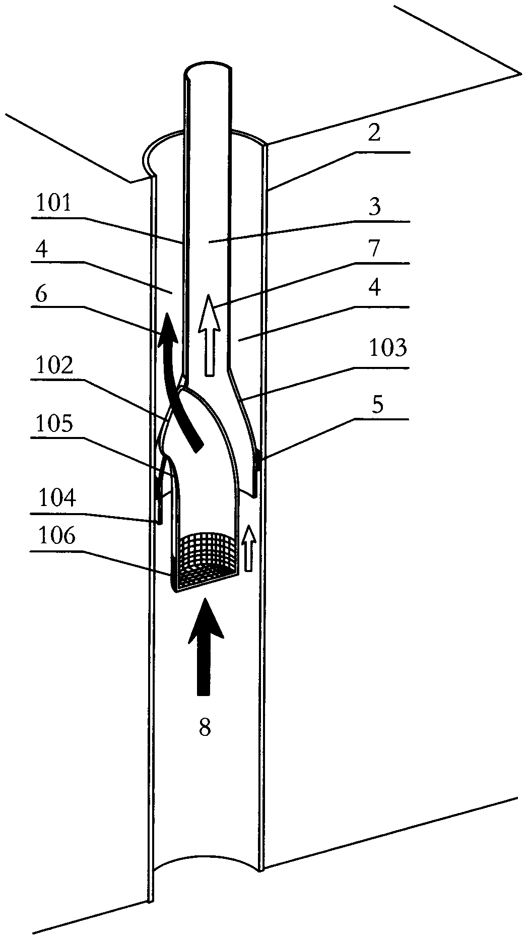 Underground oil-water separator