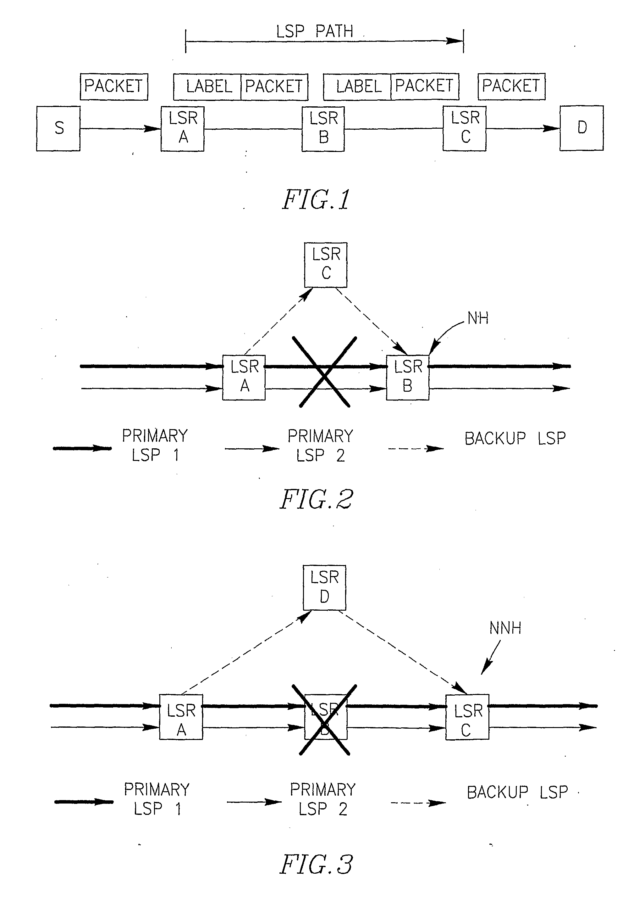 Method for finding protected path in mesh networks