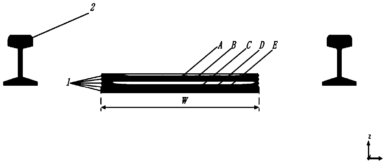 Five-phase wireless charging magnetic coupling mechanism applied to rail transit