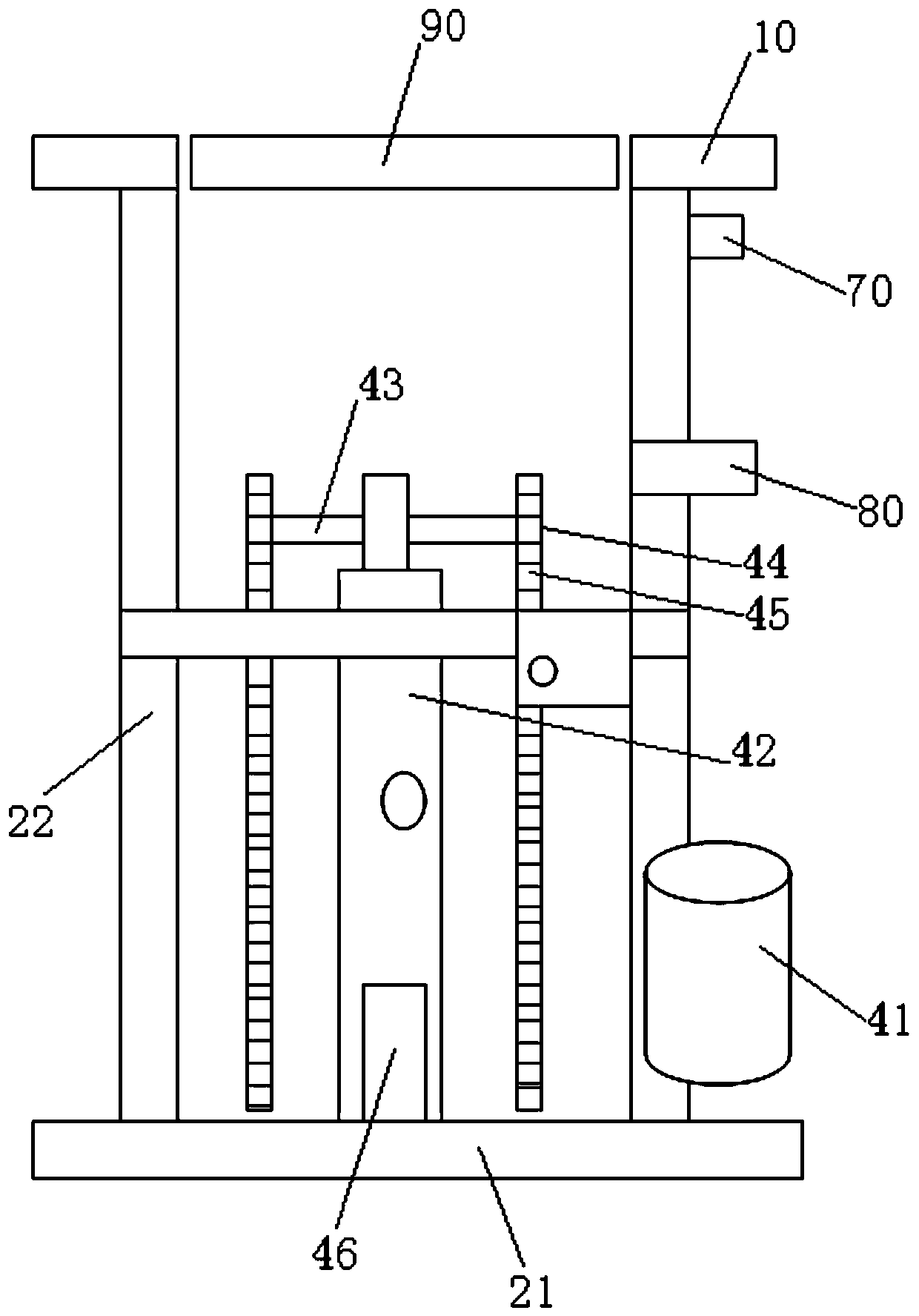 Vehicle platform for engine test