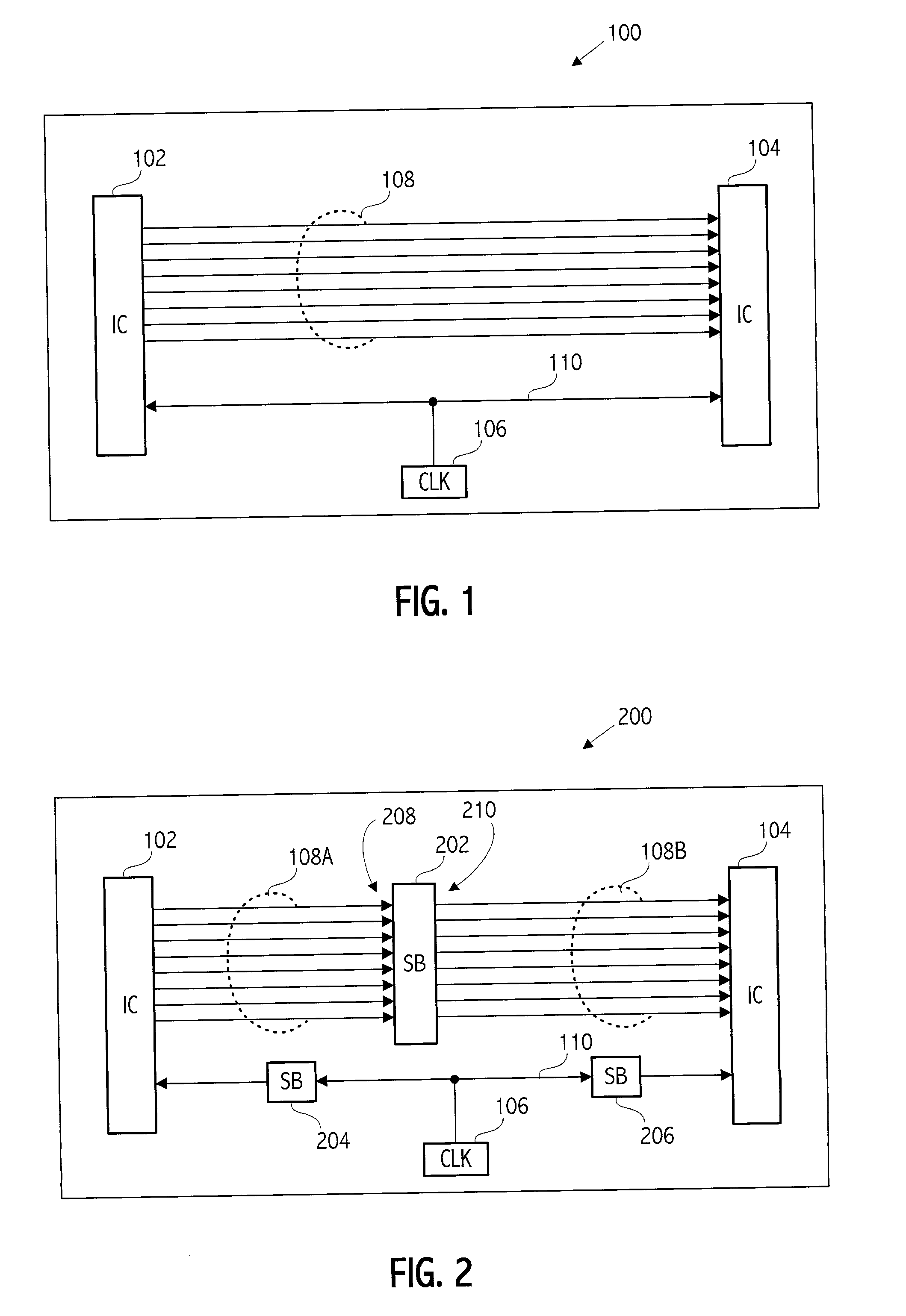 Signal buffers for printed circuit boards