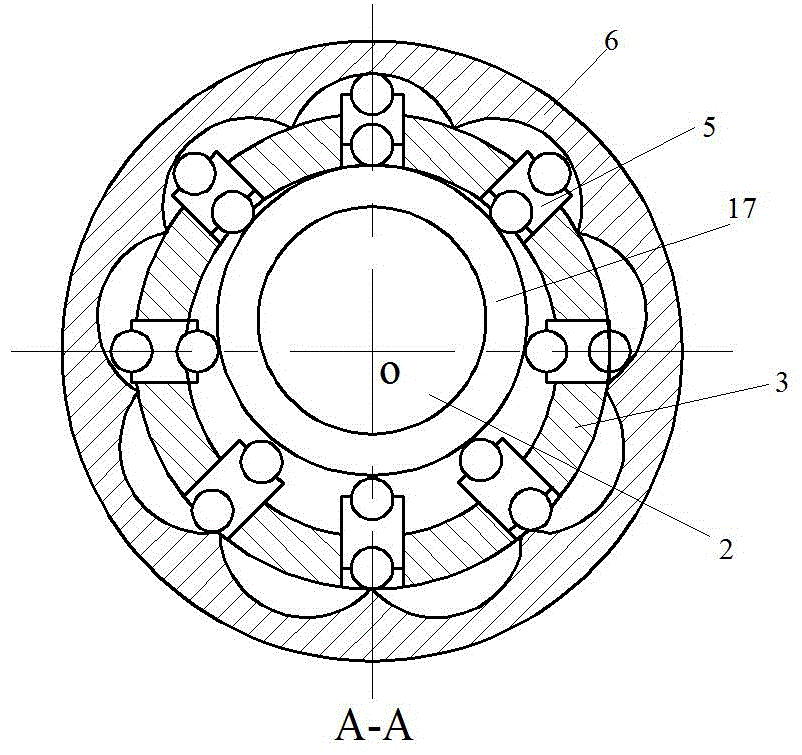 A direct speed-up type continuously variable transmission chain structure of a wind turbine
